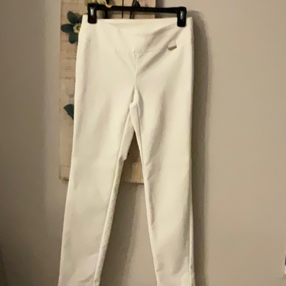 Lilly Pulitzer Raya Tunic white pants pre owned size 0